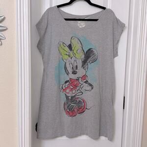 Disney Minnie mouse sleep shirt size L
